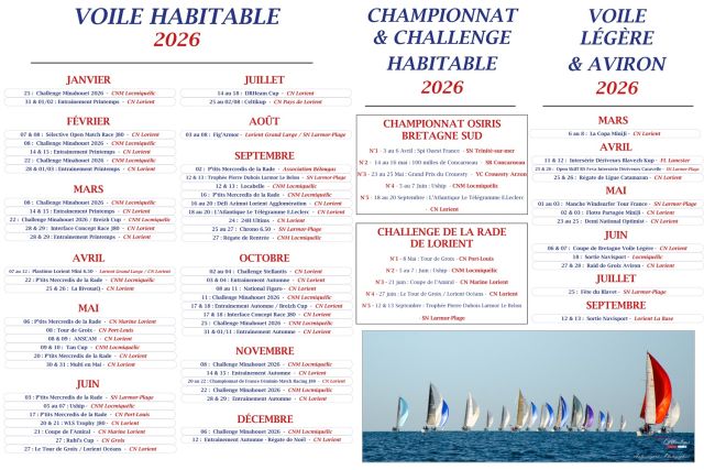 Calendrier Rade 2026 Version Numérique 2 2