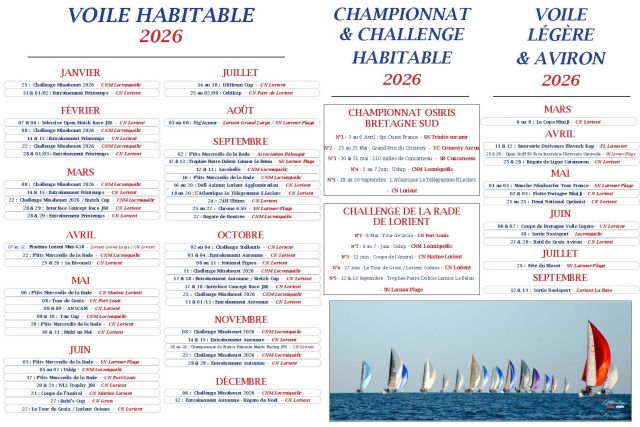 Calendrier Rade 2026 Version Numérique 2 2